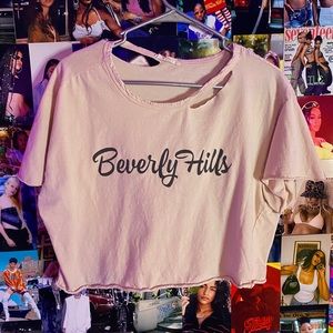 Beverly Hills crop top
